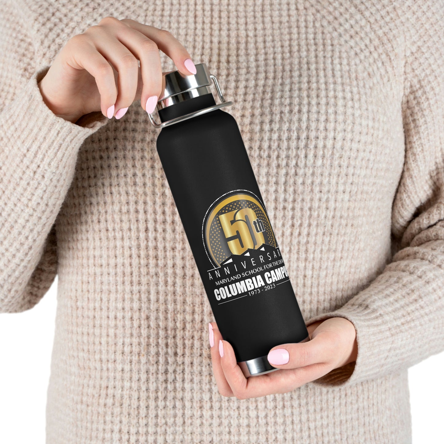 MSD 50th - Copper Vacuum Insulated Bottle, 22oz