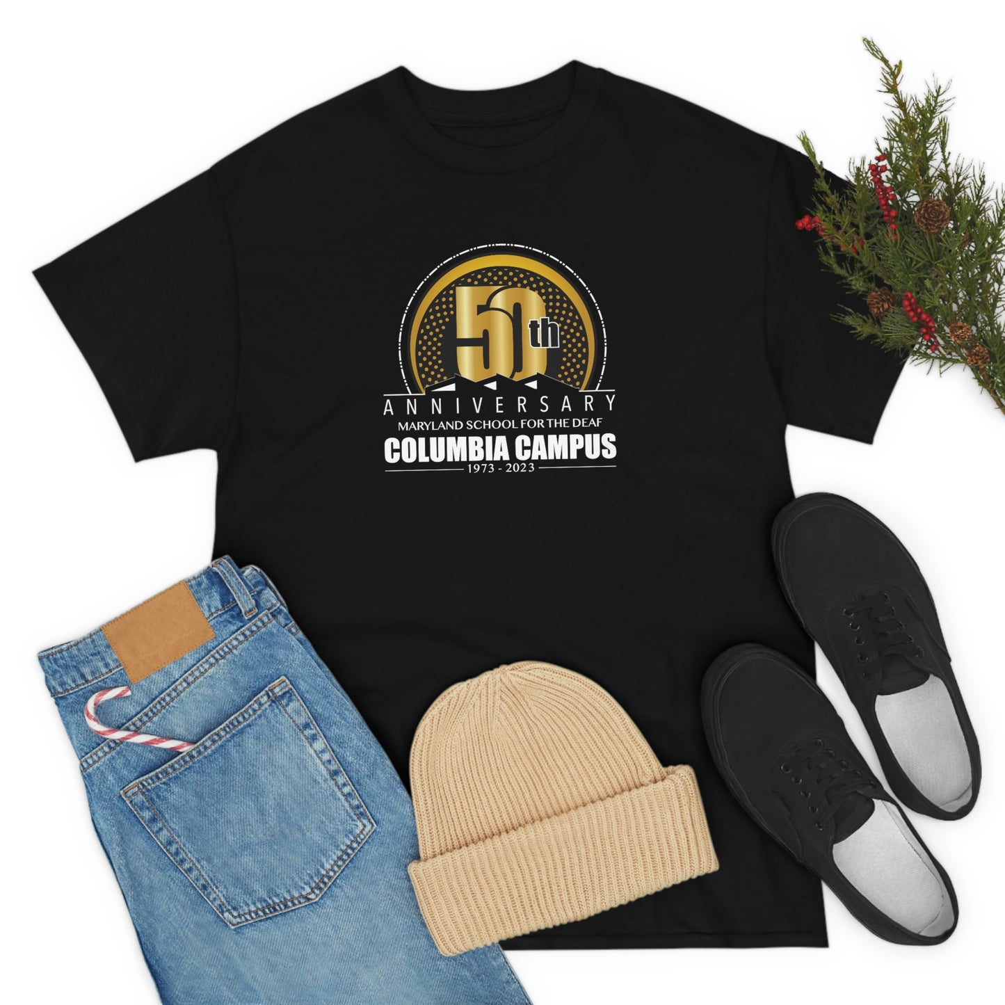 MSD 50th Unisex Heavy Cotton Tee