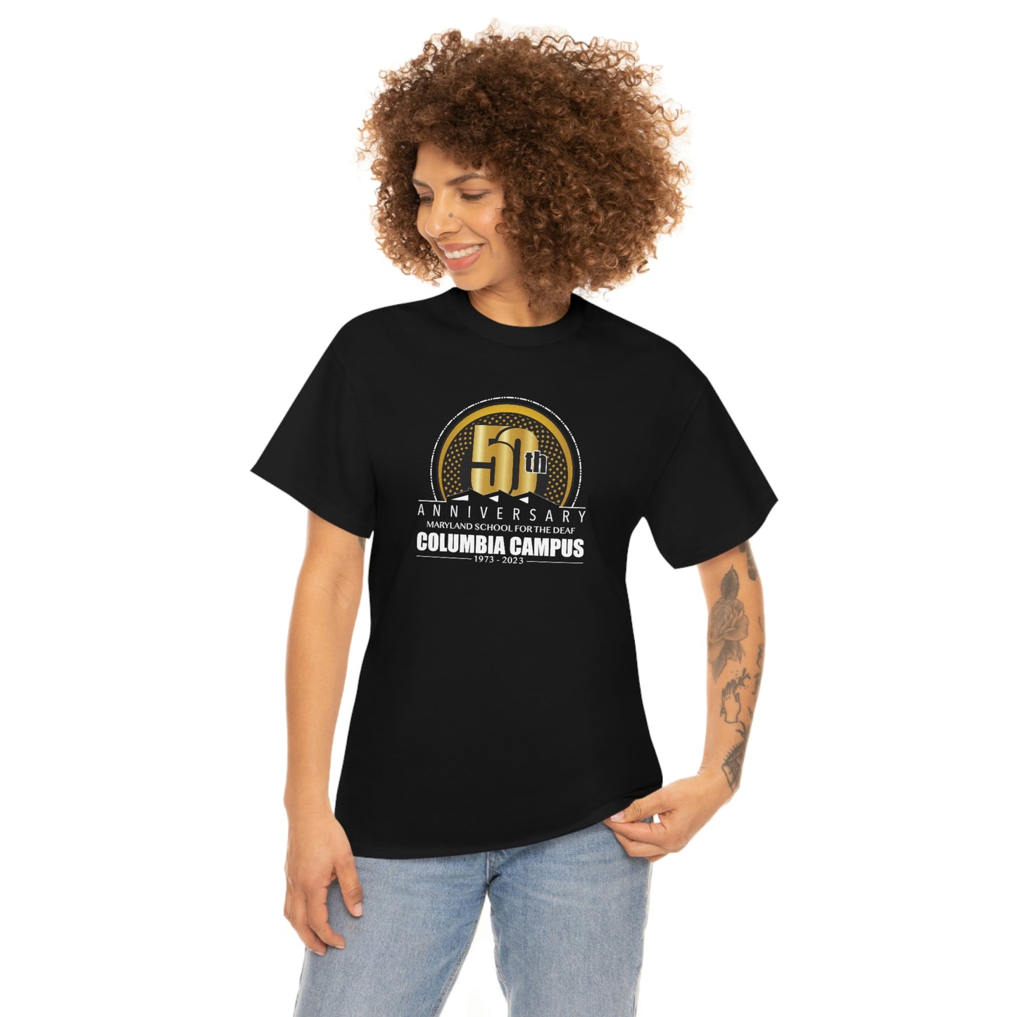MSD 50th Unisex Heavy Cotton Tee